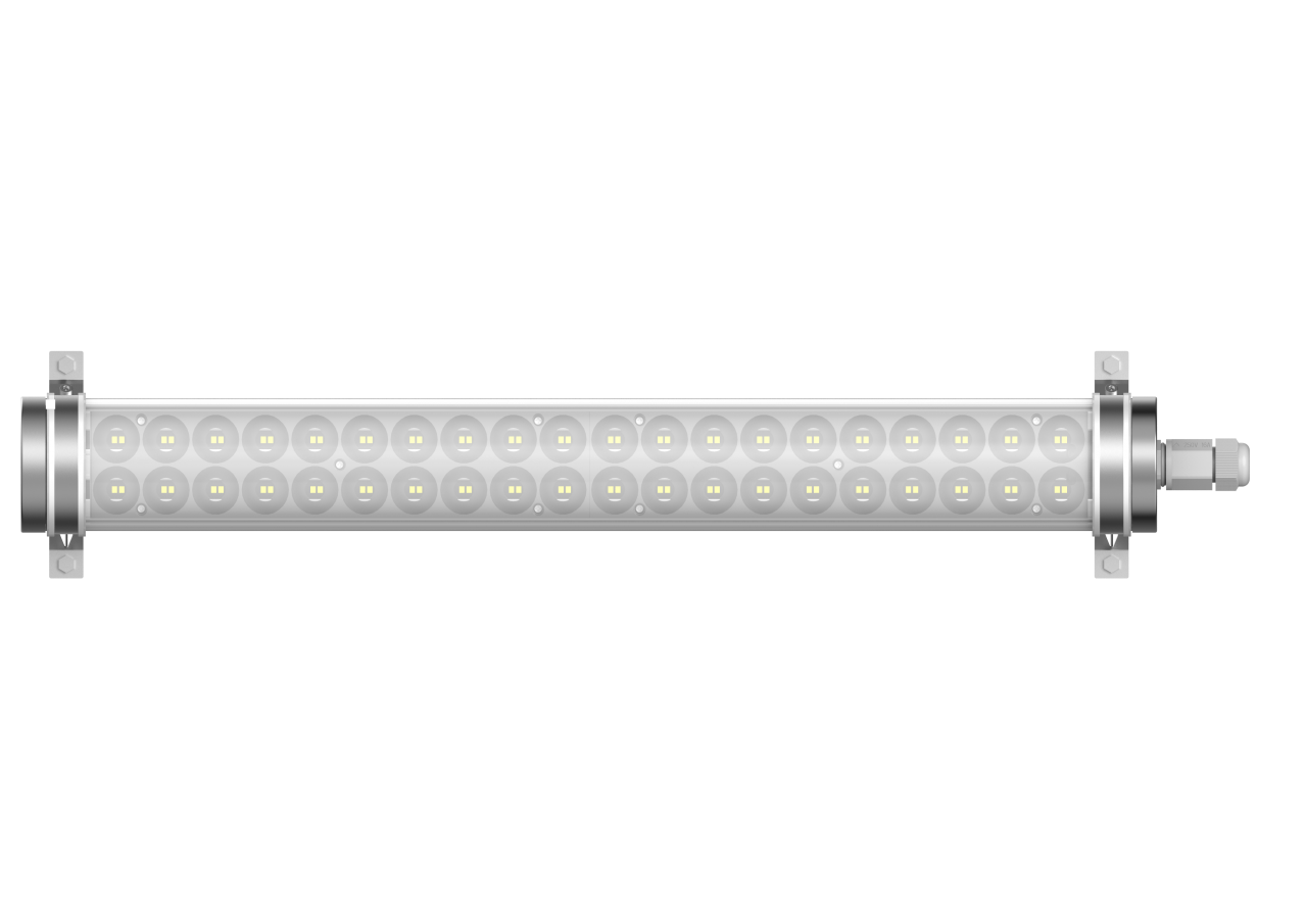 LED Светодиодный линейный светильник LHB13-50. 50Вт. 7000лм. 5000К. IP66.