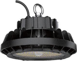 LED Светодиодный подвесной светильник HB20-120. 120Вт. 15600лм. 5000К. IP65.